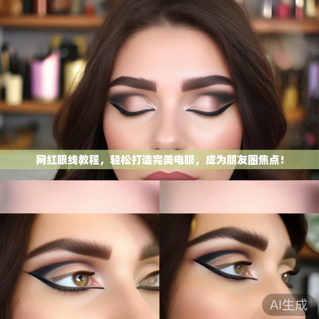网红眼线教程，轻松打造完美电眼，成为朋友圈焦点！