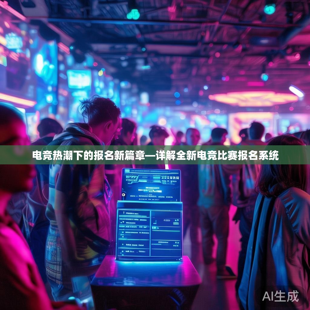 电竞热潮下的报名新篇章—详解全新电竞比赛报名系统