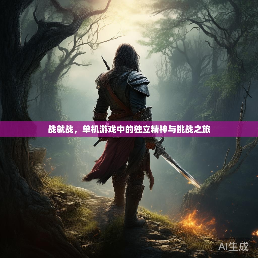 战就战，单机游戏中的独立精神与挑战之旅