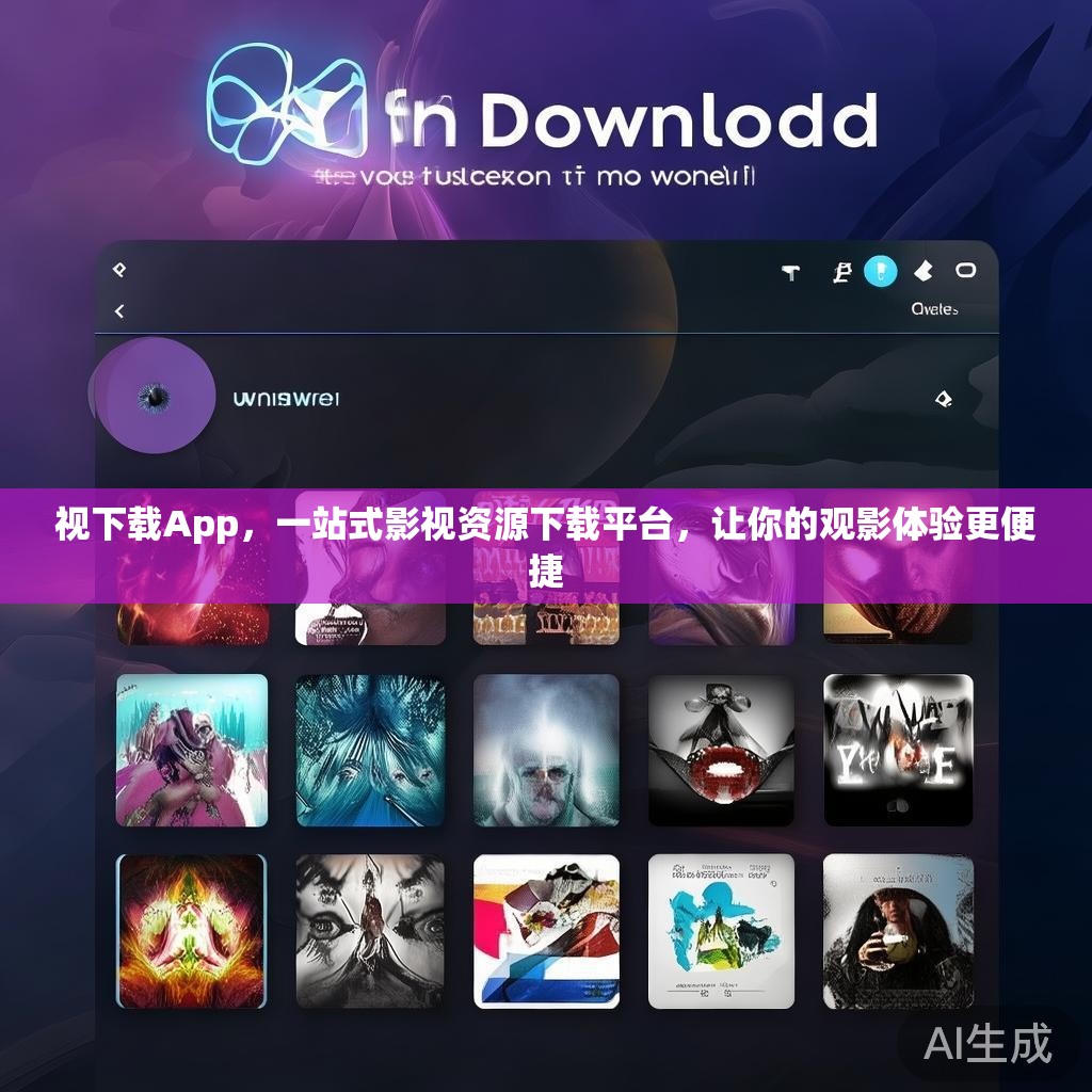 视下载App，一站式影视资源下载平台，让你的观影体验更便捷