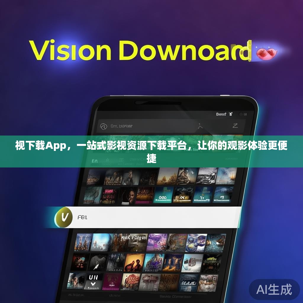 视下载App，一站式影视资源下载平台，让你的观影体验更便捷