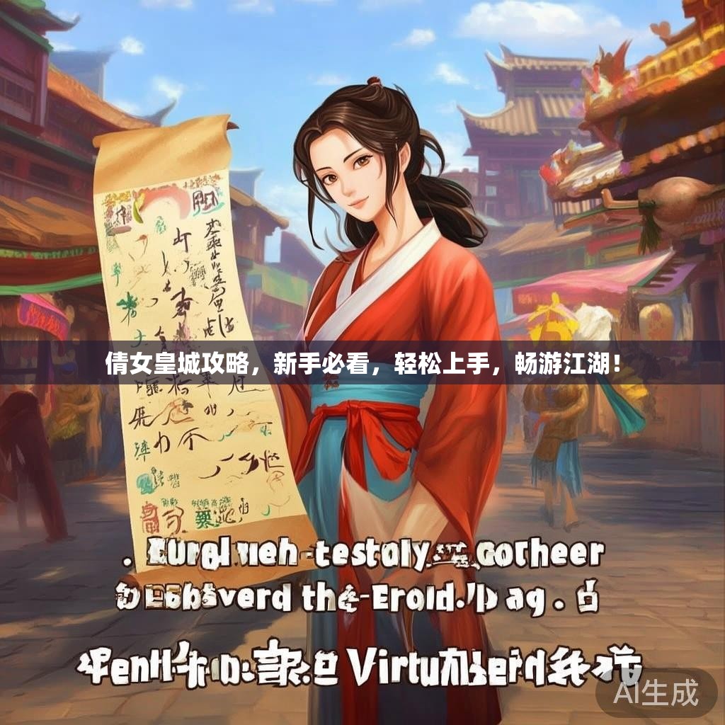 倩女皇城攻略，新手必看，轻松上手，畅游江湖！