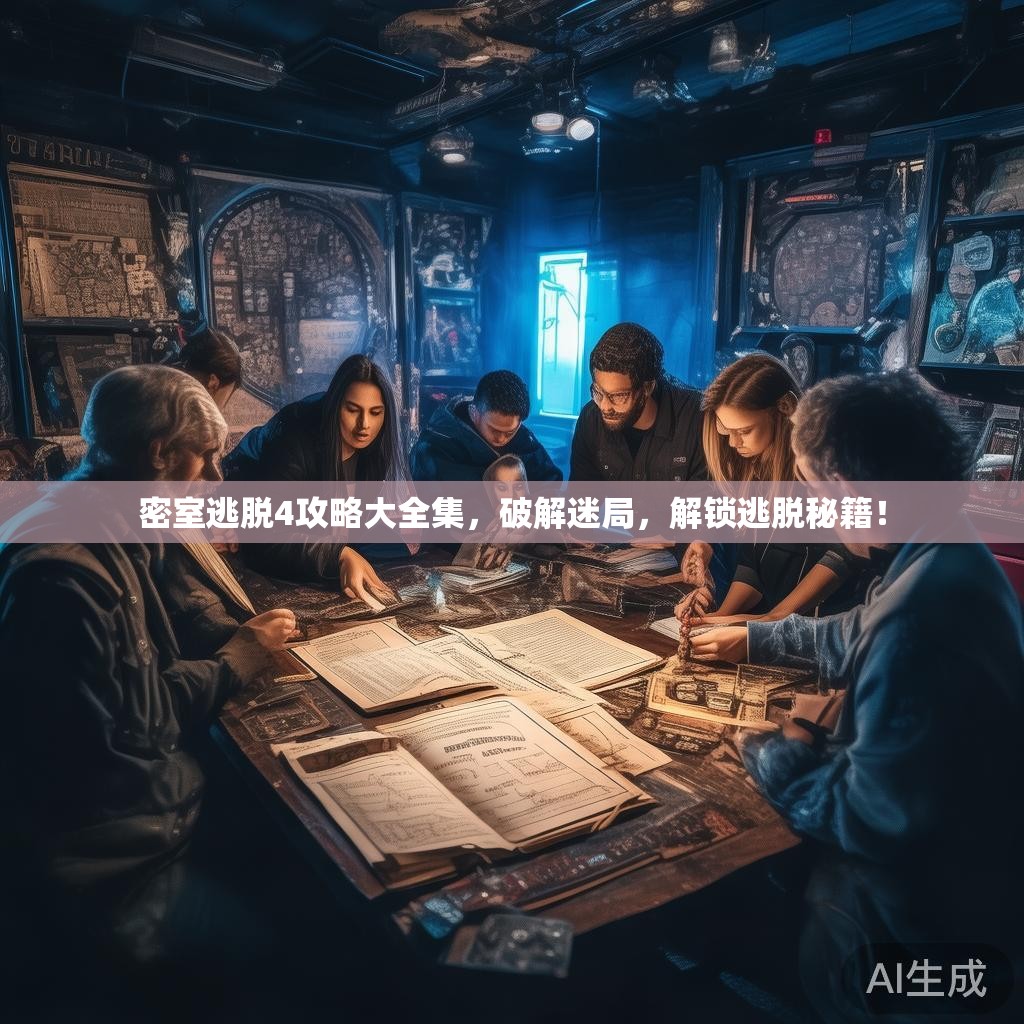 密室逃脱4攻略大全集，破解迷局，解锁逃脱秘籍！