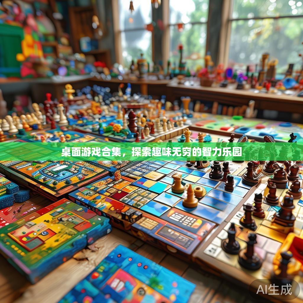 桌面游戏合集，探索趣味无穷的智力乐园