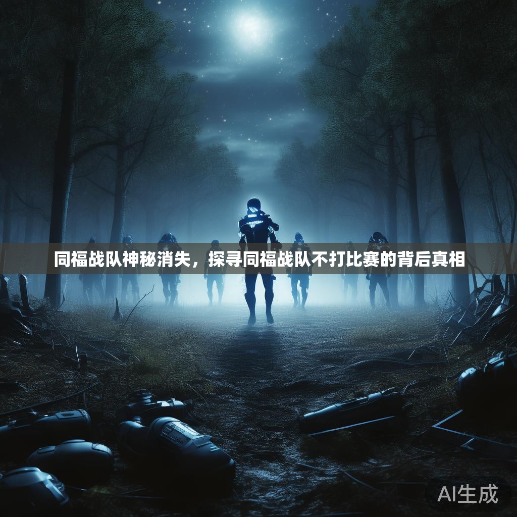 同福战队神秘消失，探寻同福战队不打比赛的背后真相