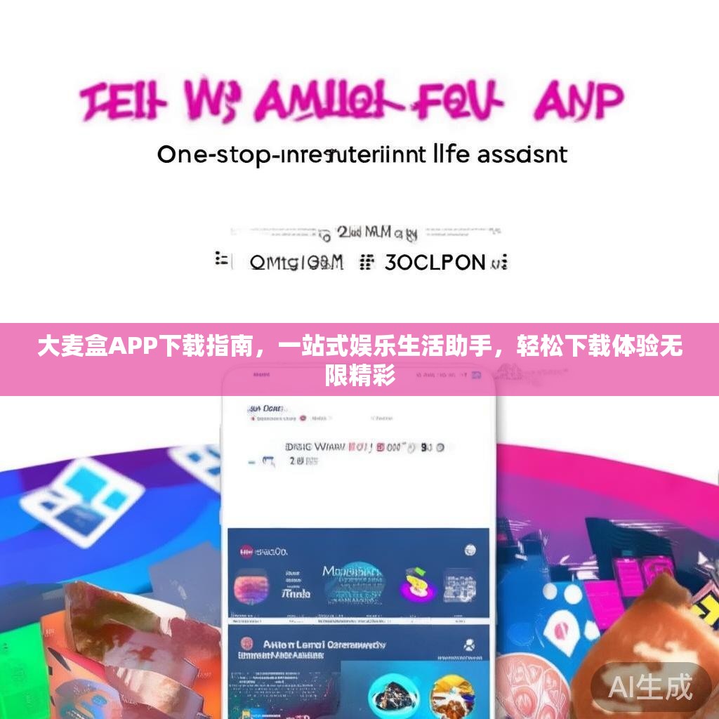 大麦盒APP下载指南，一站式娱乐生活助手，轻松下载体验无限精彩