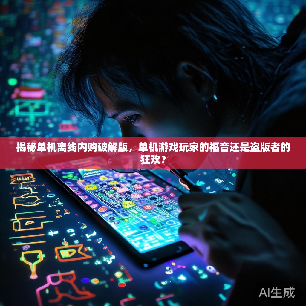 揭秘单机离线内购破解版，单机游戏玩家的福音还是盗版者的狂欢？