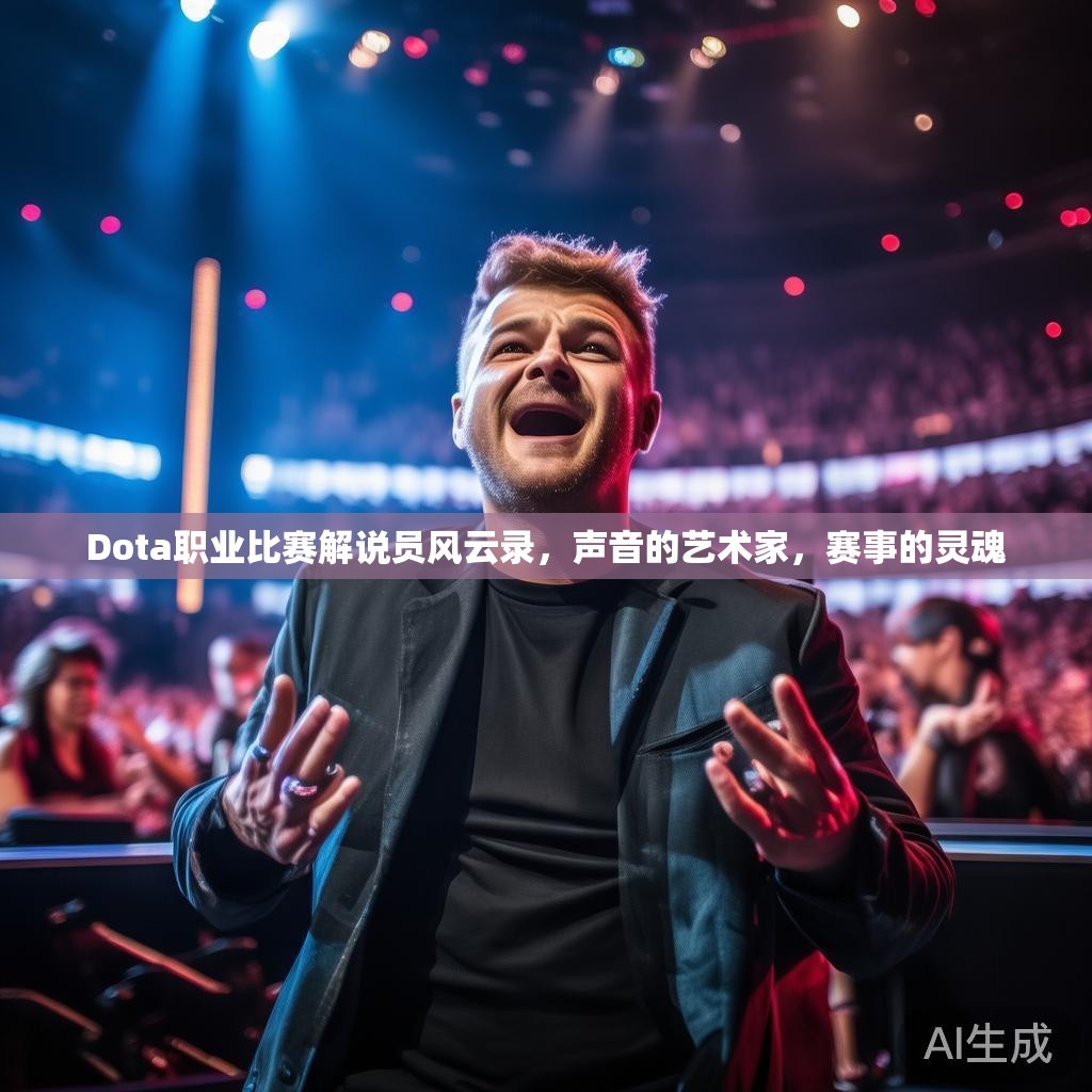 Dota职业比赛解说员风云录，声音的艺术家，赛事的灵魂