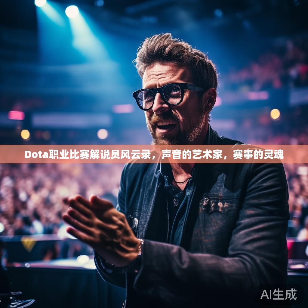Dota职业比赛解说员风云录，声音的艺术家，赛事的灵魂