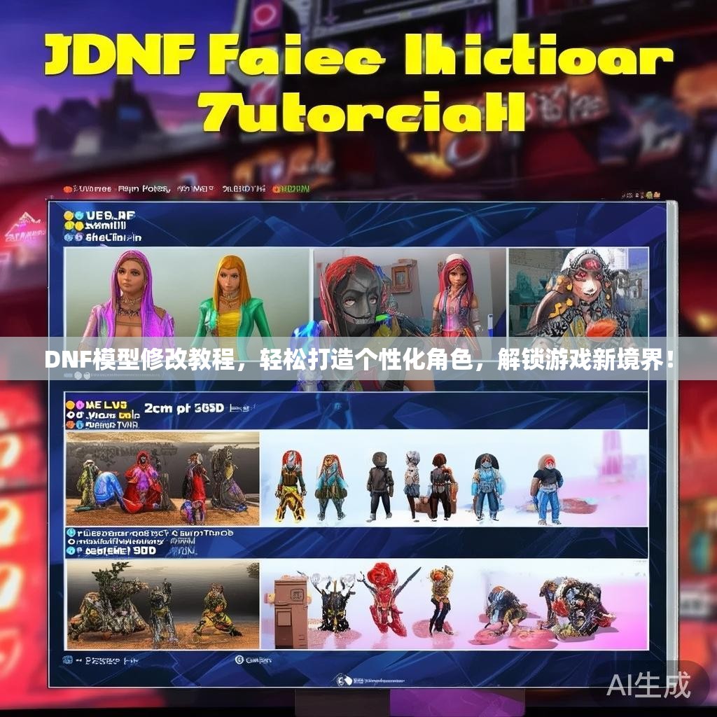 DNF模型修改教程，轻松打造个性化角色，解锁游戏新境界！