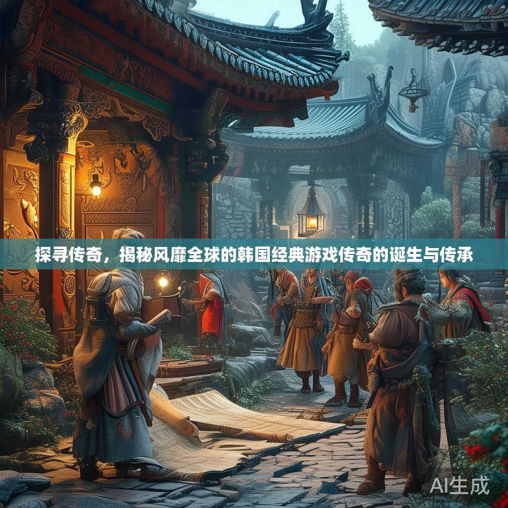 探寻传奇，揭秘风靡全球的韩国经典游戏传奇的诞生与传承