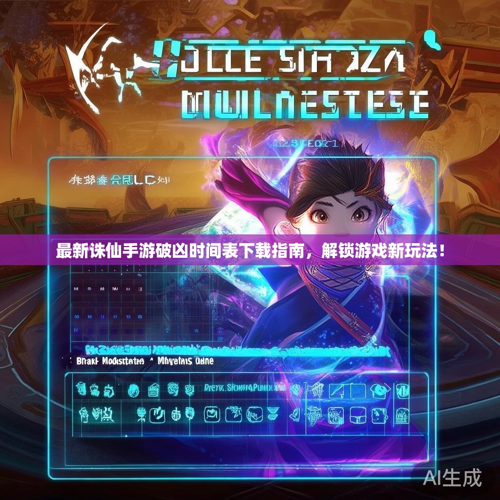 最新诛仙手游破凶时间表下载指南，解锁游戏新玩法！