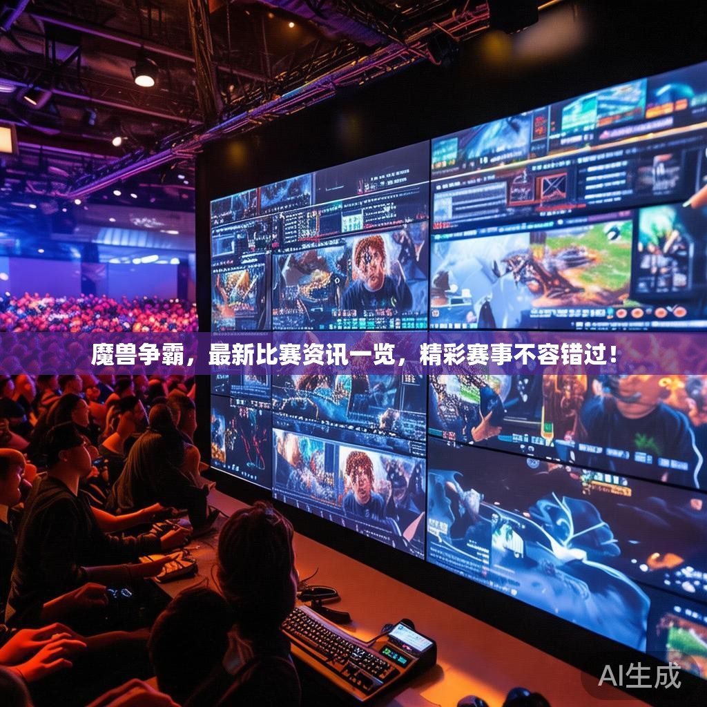 魔兽争霸，最新比赛资讯一览，精彩赛事不容错过！