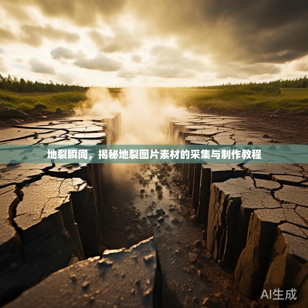 地裂瞬间，揭秘地裂图片素材的采集与制作教程