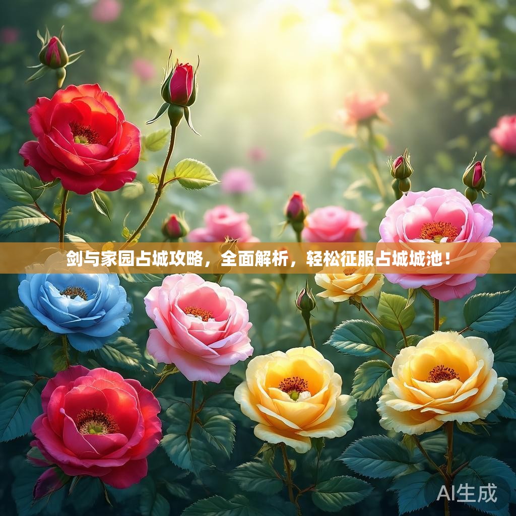 剑与家园占城攻略，全面解析，轻松征服占城城池！