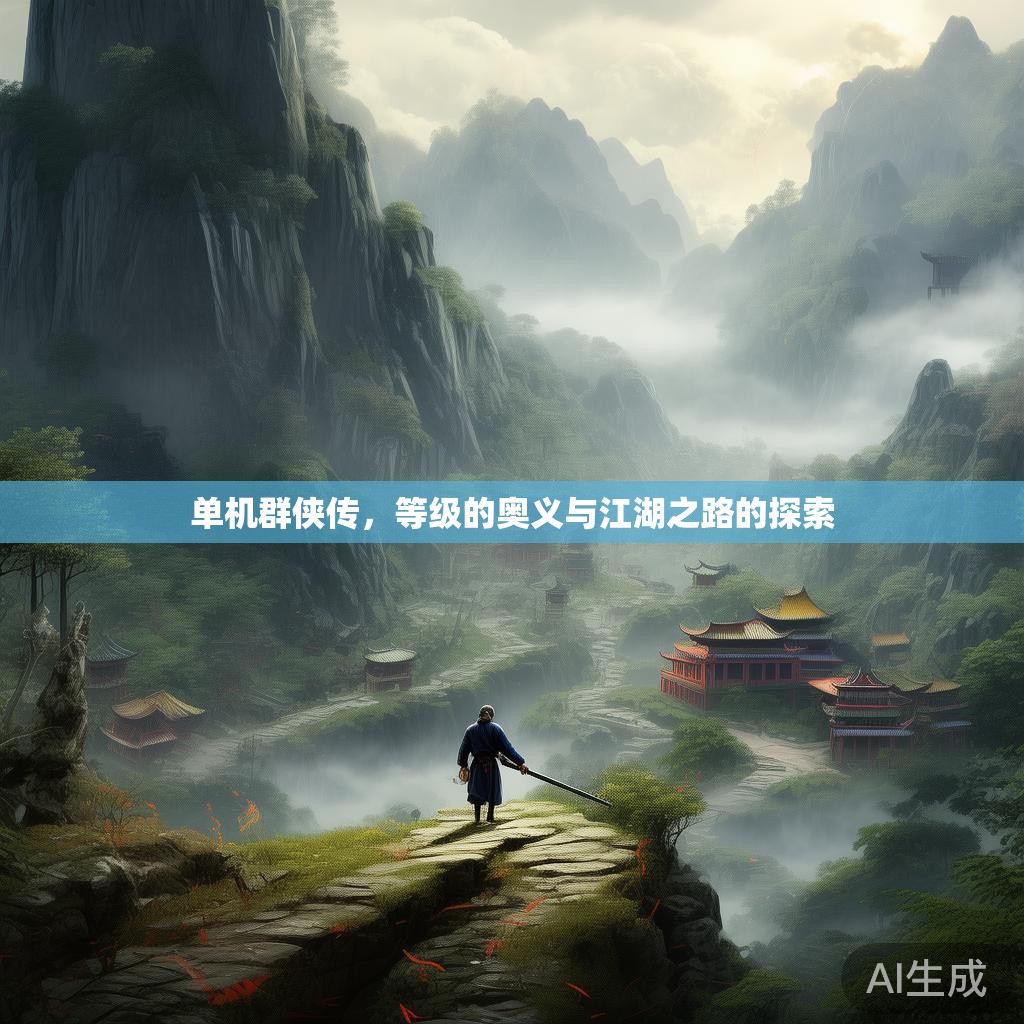单机群侠传，等级的奥义与江湖之路的探索