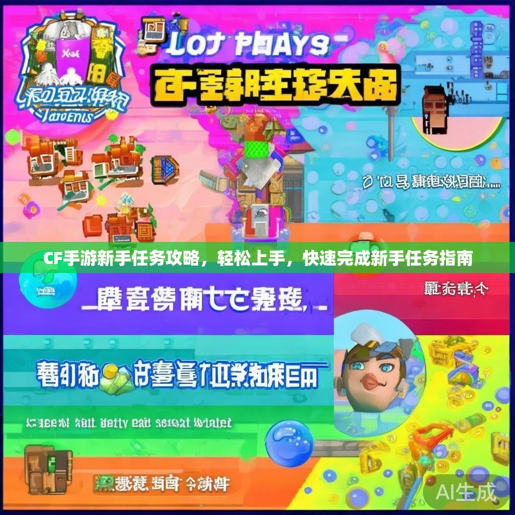 CF手游新手任务攻略，轻松上手，快速完成新手任务指南