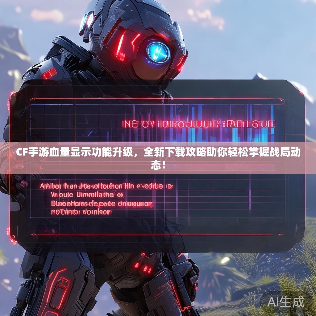 CF手游血量显示功能升级，全新下载攻略助你轻松掌握战局动态！