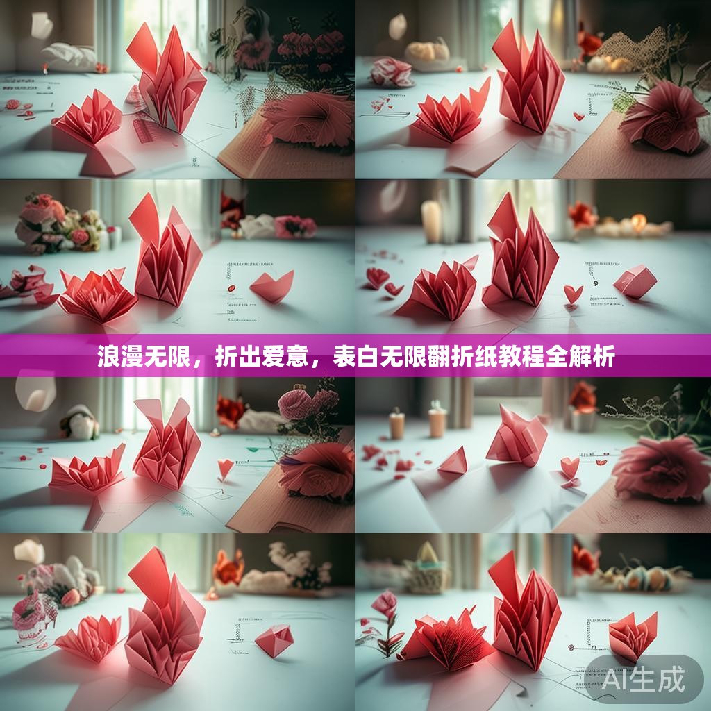 浪漫无限，折出爱意，表白无限翻折纸教程全解析