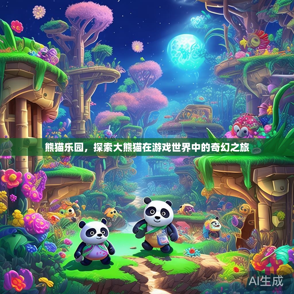 熊猫乐园，探索大熊猫在游戏世界中的奇幻之旅