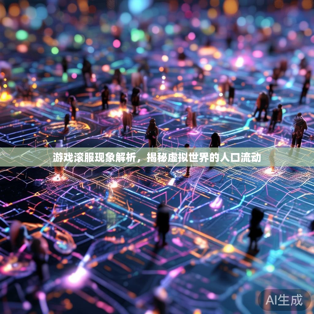 游戏滚服现象解析，揭秘虚拟世界的人口流动