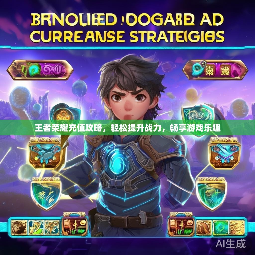 王者荣耀充值攻略，轻松提升战力，畅享游戏乐趣