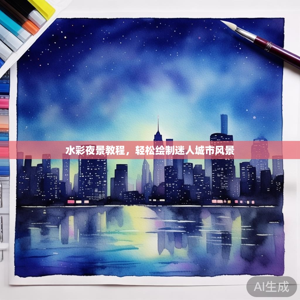 水彩夜景教程,轻松绘制迷人城市风景 水彩夜景教程,轻松绘制迷人城市风景