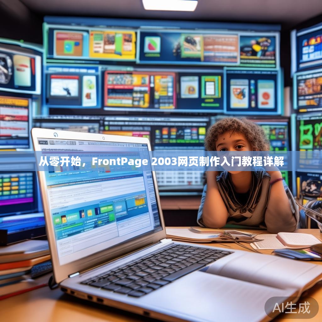 从零开始，FrontPage 2003网页制作入门教程详解