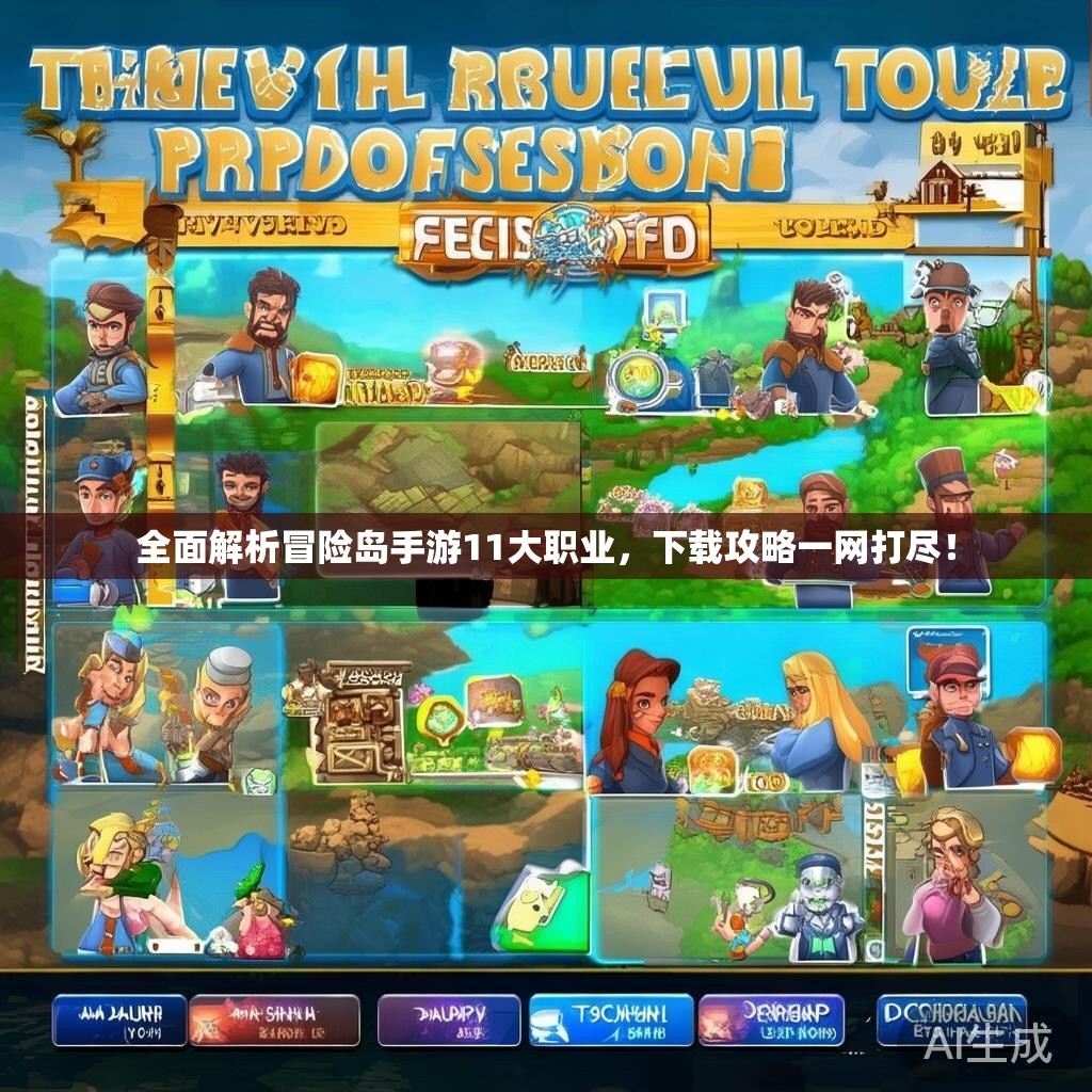 全面解析冒险岛手游11大职业，下载攻略一网打尽！