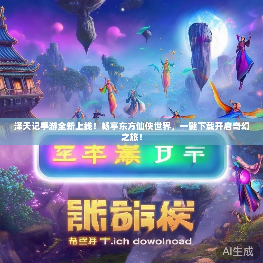 泽天记手游全新上线！畅享东方仙侠世界，一键下载开启奇幻之旅！