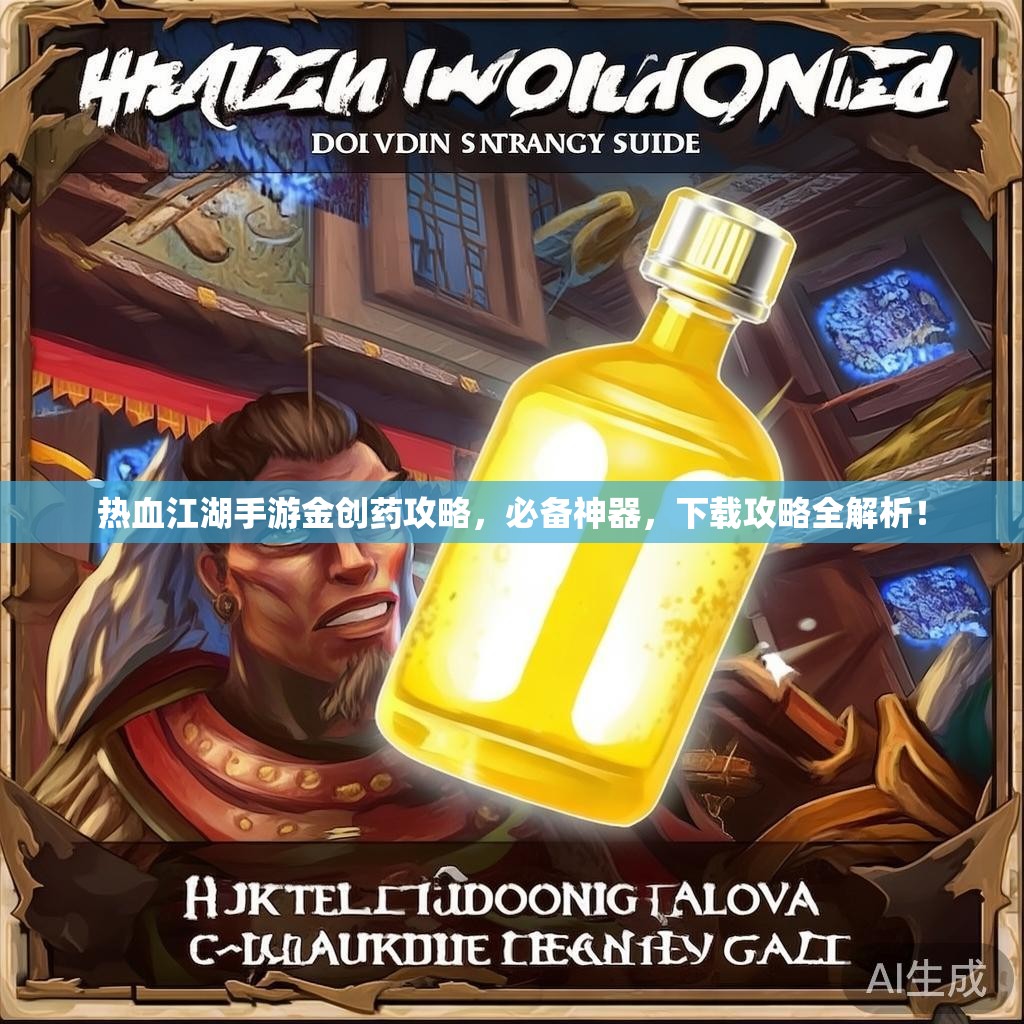 热血江湖手游金创药攻略，必备神器，下载攻略全解析！