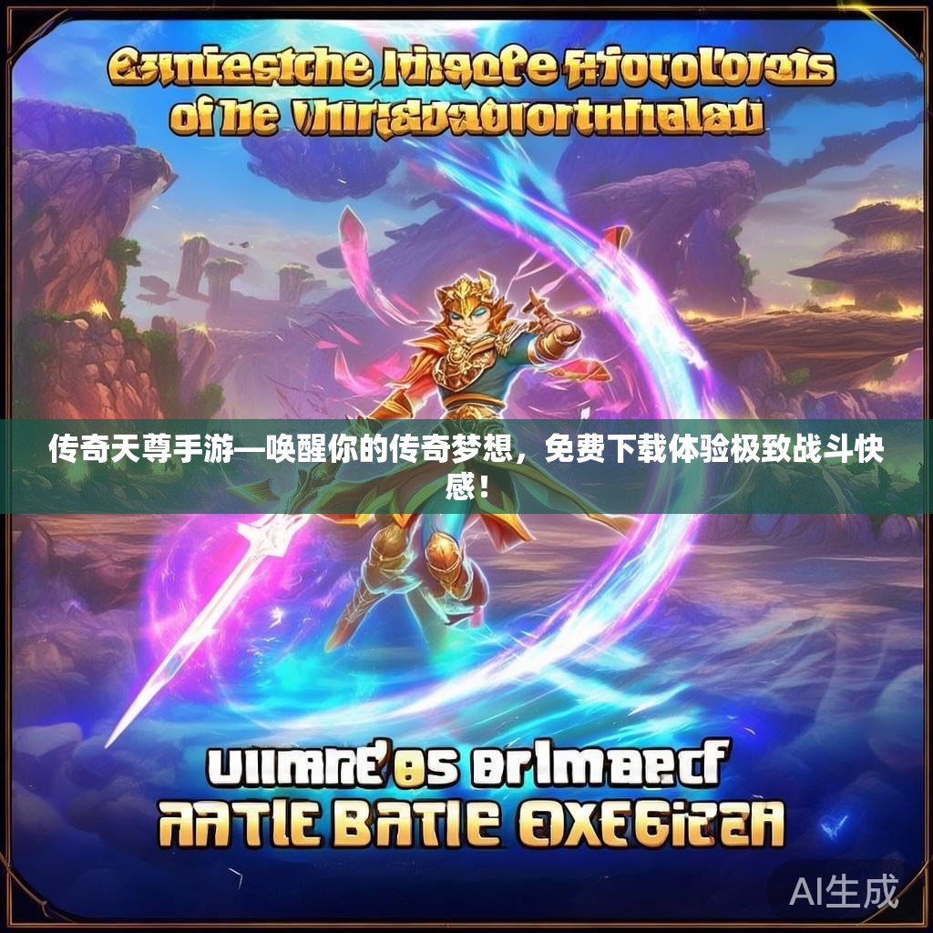 传奇天尊手游—唤醒你的传奇梦想，免费下载体验极致战斗快感！