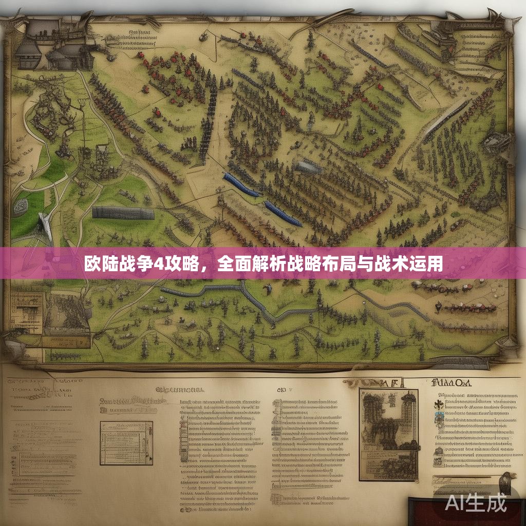 欧陆战争4攻略,全面解析战略布局与战术运用 欧陆战争4攻略,全面解析战略布局与战术运用