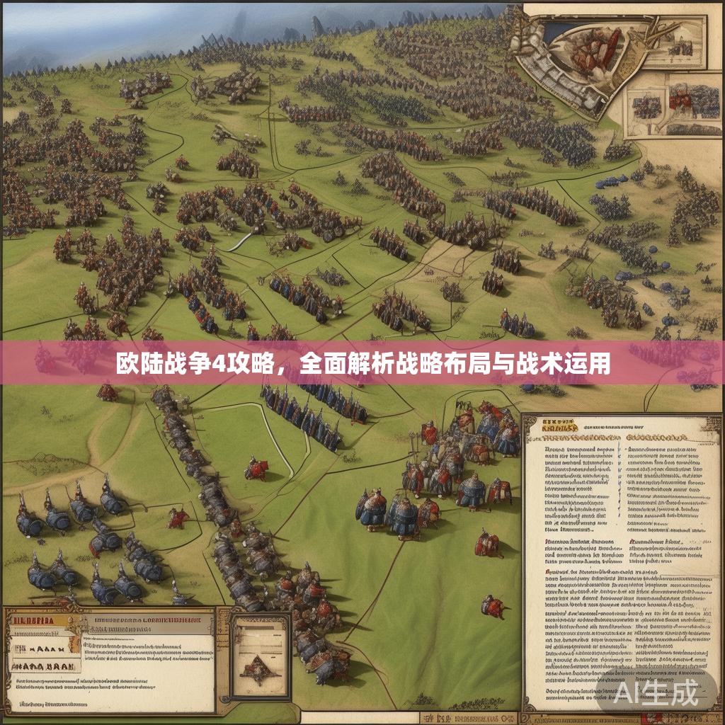 欧陆战争4攻略,全面解析战略布局与战术运用 欧陆战争4攻略,全面解析战略布局与战术运用