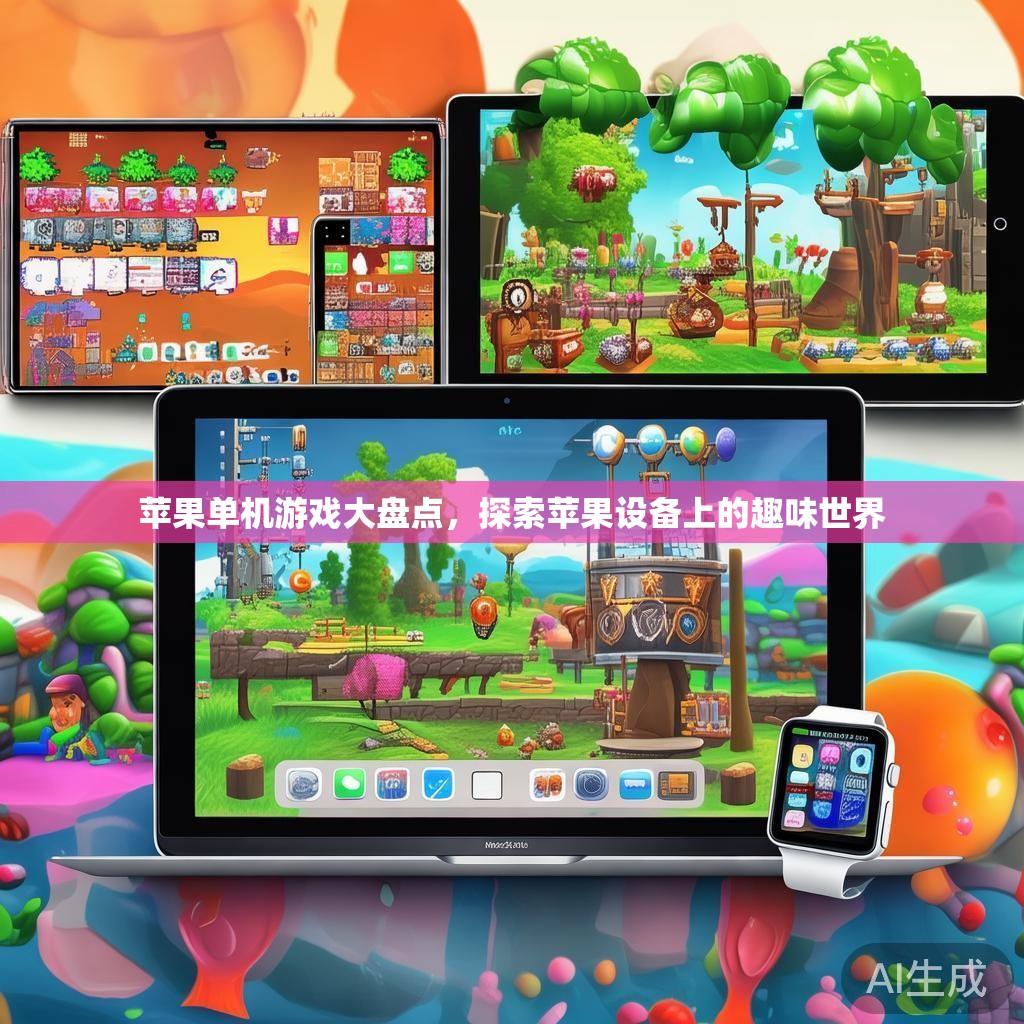 苹果单机游戏大盘点，探索苹果设备上的趣味世界