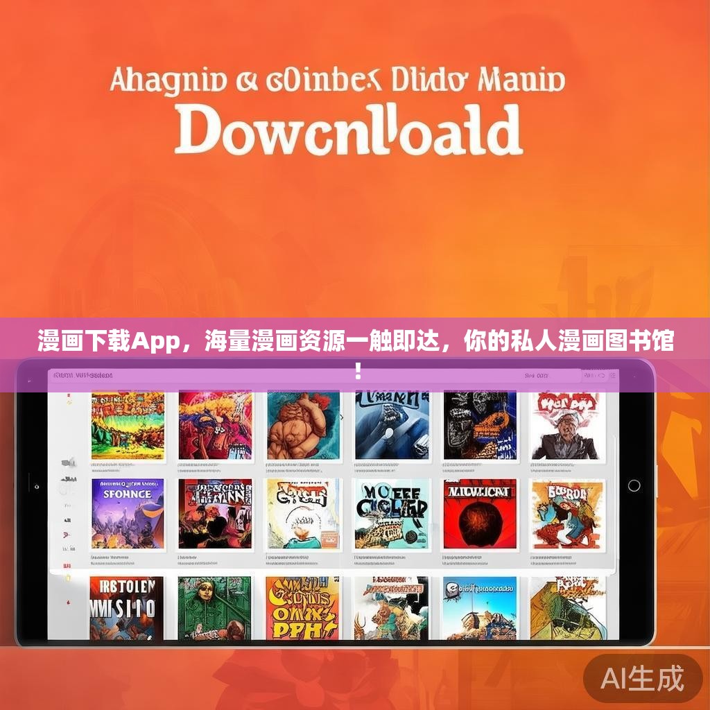 漫画下载App，海量漫画资源一触即达，你的私人漫画图书馆！