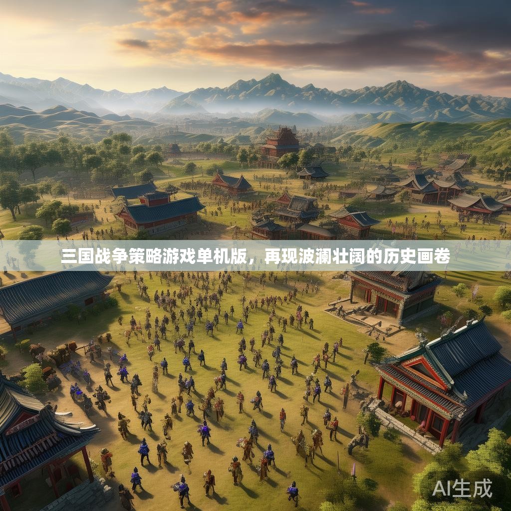 三国战争策略游戏单机版，再现波澜壮阔的历史画卷