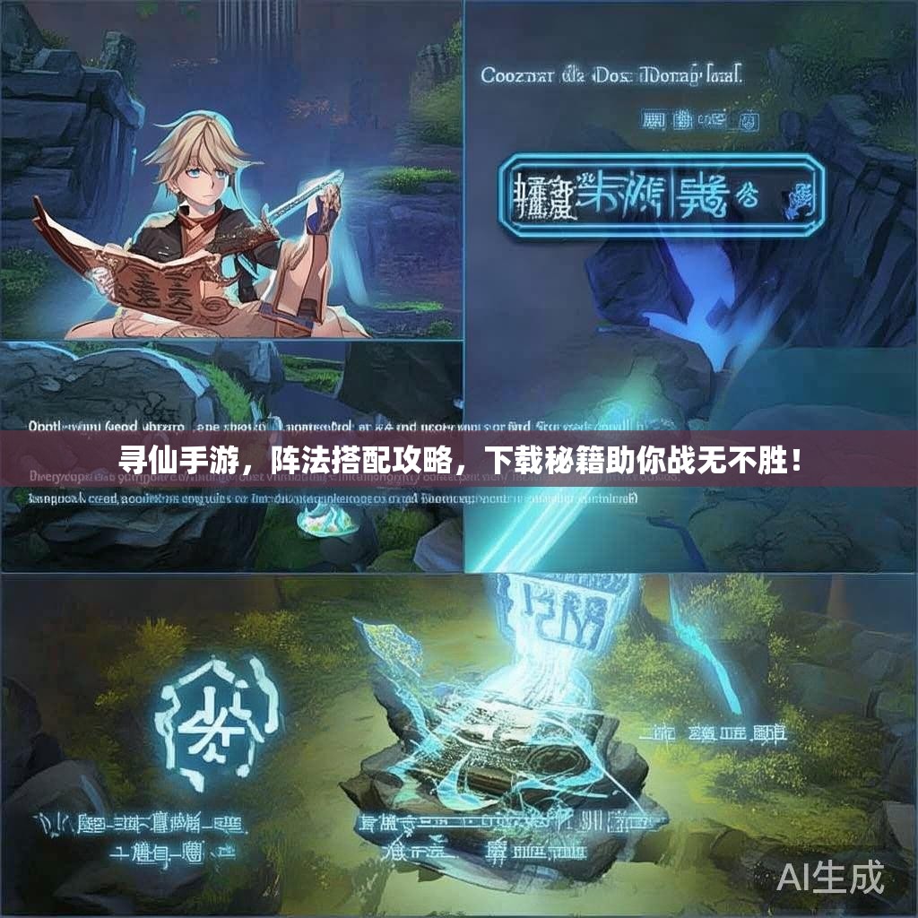 寻仙手游，阵法搭配攻略，下载秘籍助你战无不胜！