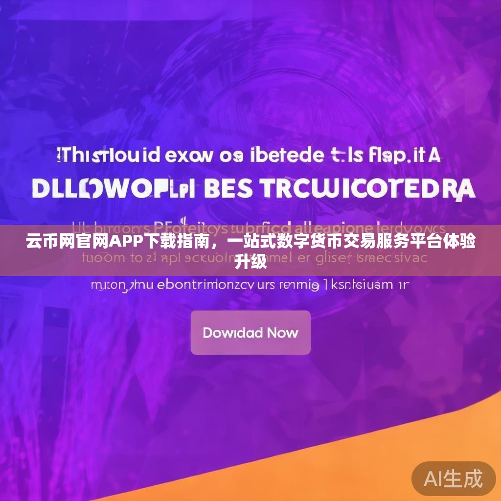 云币网官网APP下载指南，一站式数字货币交易服务平台体验升级