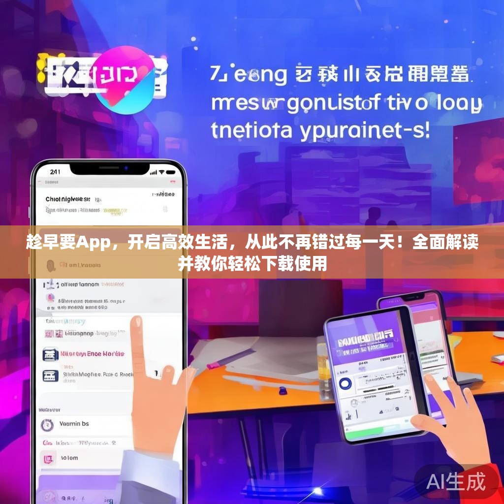 趁早要App，开启高效生活，从此不再错过每一天！全面解读并教你轻松下载使用