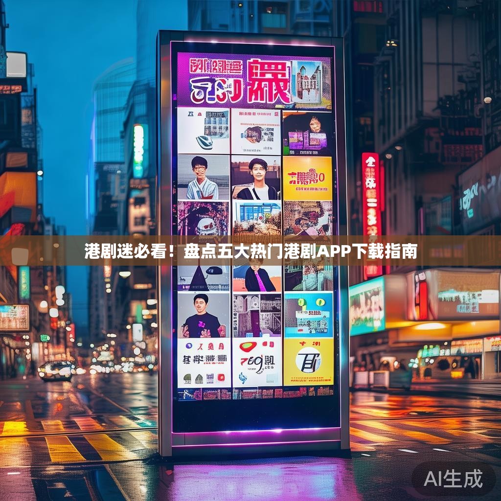 港剧迷必看！盘点五大热门港剧APP下载指南