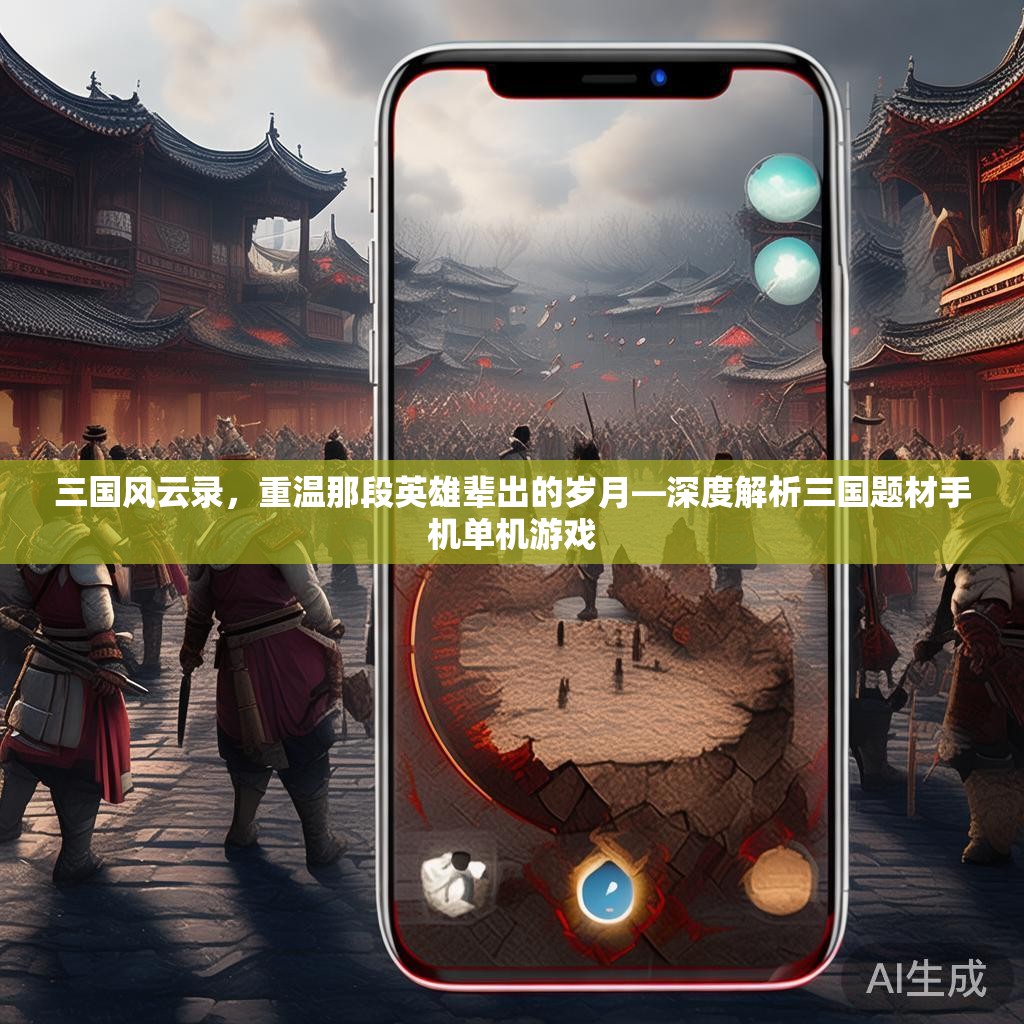 三国风云录，重温那段英雄辈出的岁月—深度解析三国题材手机单机游戏