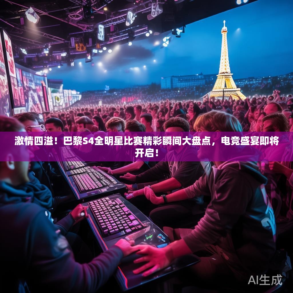 激情四溢！巴黎S4全明星比赛精彩瞬间大盘点，电竞盛宴即将开启！