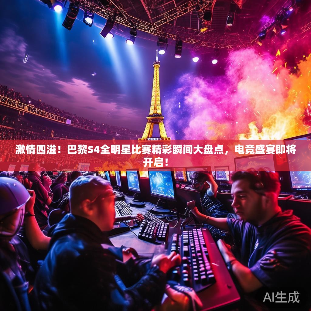 激情四溢！巴黎S4全明星比赛精彩瞬间大盘点，电竞盛宴即将开启！