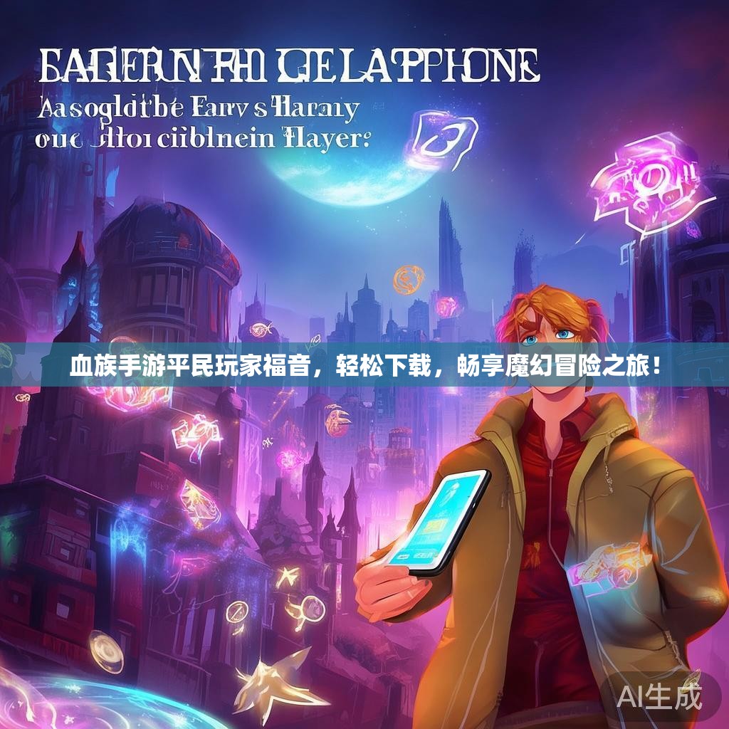 血族手游平民玩家福音，轻松下载，畅享魔幻冒险之旅！
