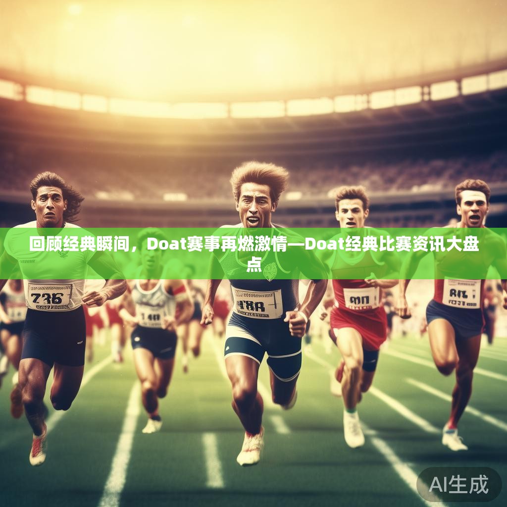 回顾经典瞬间，Doat赛事再燃激情—Doat经典比赛资讯大盘点