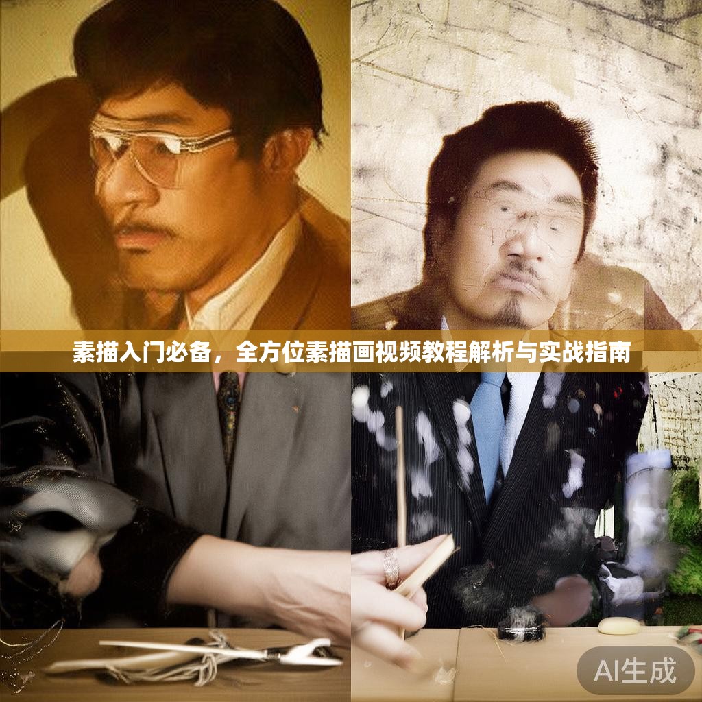 素描入门必备，全方位素描画视频教程解析与实战指南