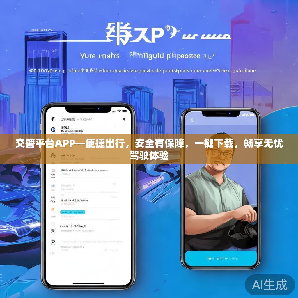 交警平台APP—便捷出行，安全有保障，一键下载，畅享无忧驾驶体验