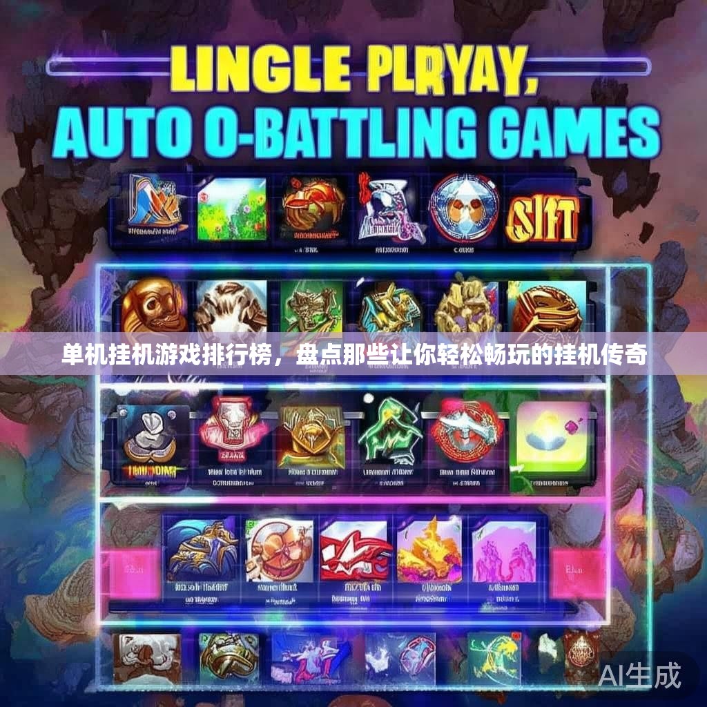 单机挂机游戏排行榜，盘点那些让你轻松畅玩的挂机传奇