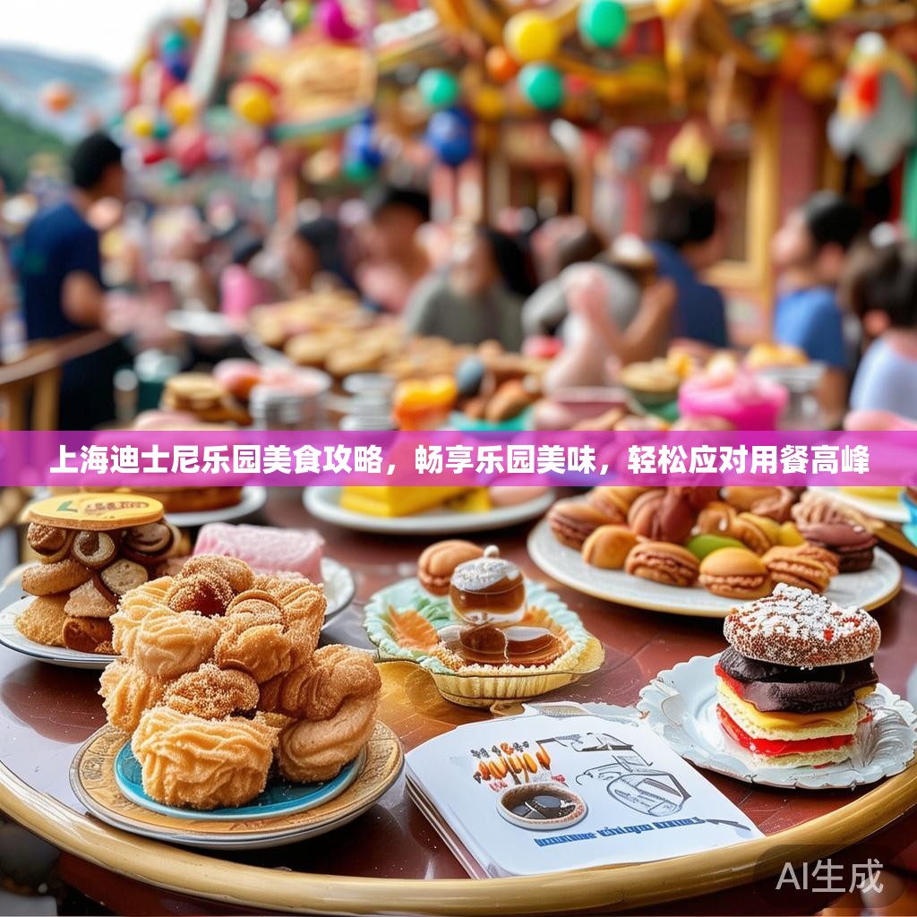 上海迪士尼乐园美食攻略，畅享乐园美味，轻松应对用餐高峰